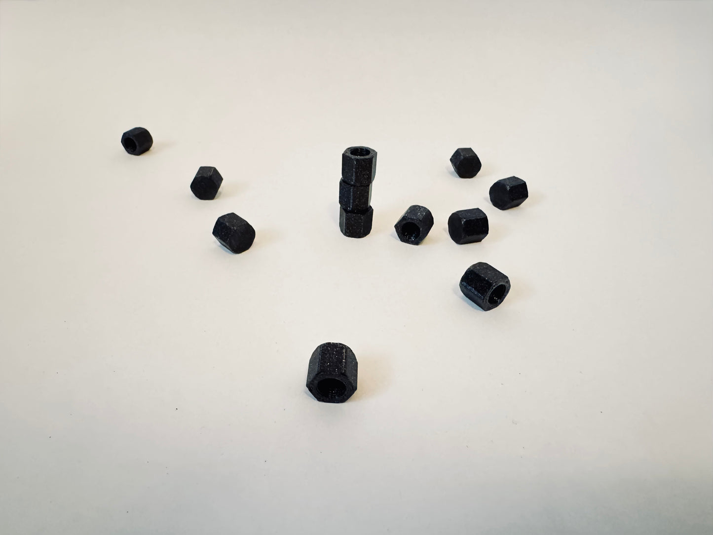 Printed Hex Schrader Valve Dust Caps (Pack of 12)