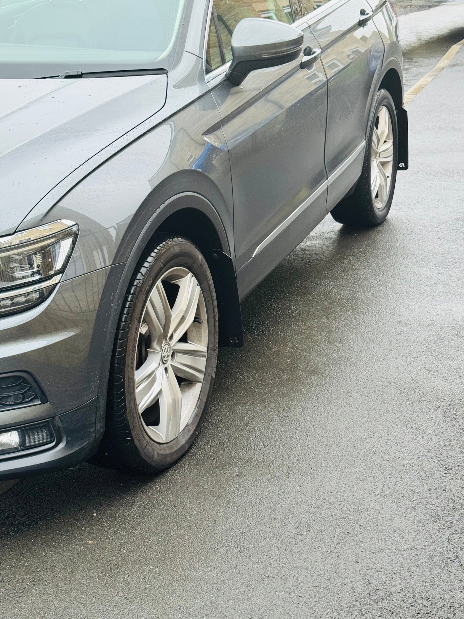 Front and Back mud guard view